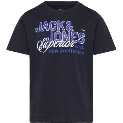 Jack & Jones Jjelogo Tee Ss O-Neck 2Col Ss26 Noos Mni 104 NAVY BLAZER 104 Jack & Jones Jjelogo Tee Ss O-Neck 2Col Ss26 Noos Mni 104 NAVY BLAZER 104