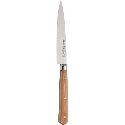 Jean Dubost Universalkniv M. Oliventræsskaft L:10CM BROWN L:10CM Jean Dubost Universalkniv M. Oliventræsskaft L:10CM BROWN L:10CM