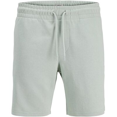 JJ REBEL Jrebgorm Reg Rebel Logo Sweat Shorts Sn L AQUA GRAY L JJ REBEL Jrebgorm Reg Rebel Logo Sweat Shorts Sn L AQUA GRAY L