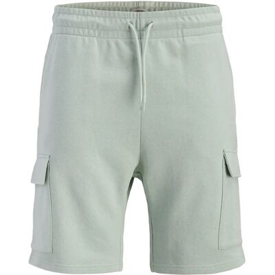 JJ REBEL Jrebgorm Reg Quest Cargo Sweat Shorts L AQUA GRAY L JJ REBEL Jrebgorm Reg Quest Cargo Sweat Shorts L AQUA GRAY L