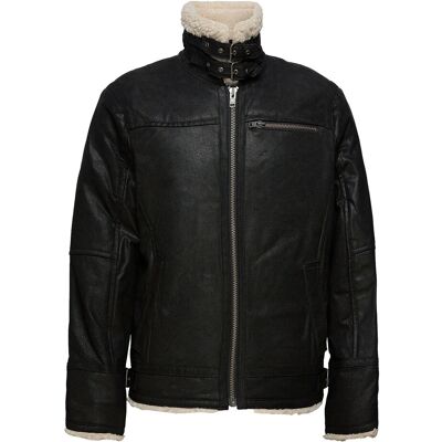 Jofama Axel Classic Pile Suede Jacket 58 BLACK 58 Jofama Axel Classic Pile Suede Jacket 58 BLACK 58