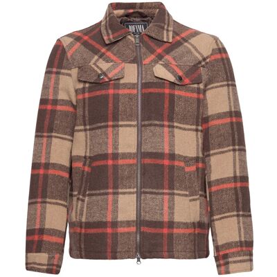 Jofama Paul Checked Shirt 56 BROWN 56 Jofama Paul Checked Shirt 56 BROWN 56