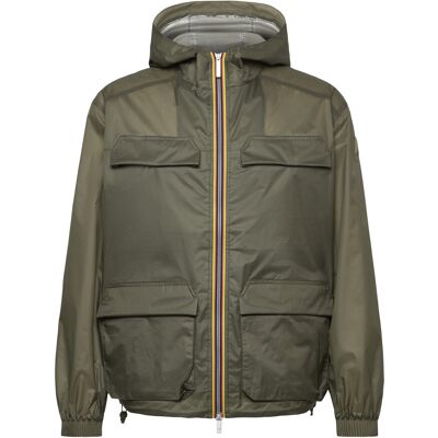 K-Way Clad Extra Light 3L M GREEN LICHEN M K-Way Clad Extra Light 3L M GREEN LICHEN M