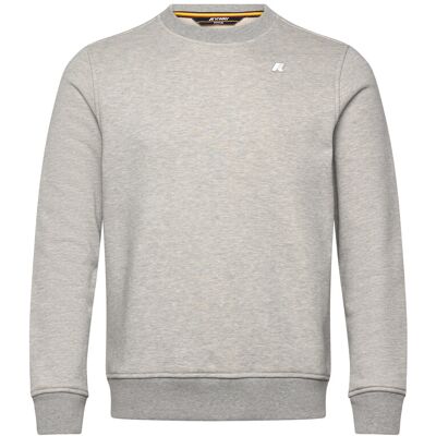 K-Way Baptiste French Terry M GREY MID MEL M K-Way Baptiste French Terry M GREY MID MEL M
