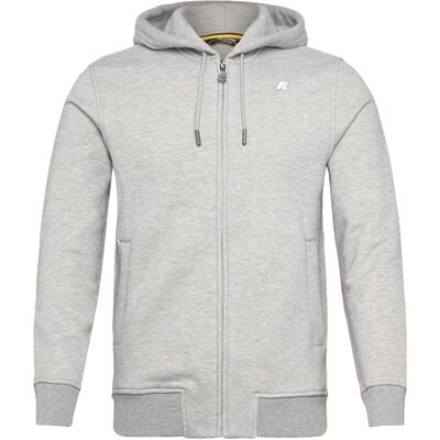K-Way Anthony French Terry XL GREY MID MEL XL K-Way Anthony French Terry XL GREY MID MEL XL