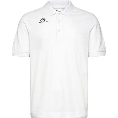 KAPPA Km Polo - Logo Life M WHITE-BLUE-MARINE M KAPPA Km Polo - Logo Life M WHITE-BLUE-MARINE M