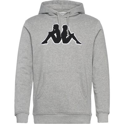 KAPPA Logo Airiti S MD GREY MEL.-BLACK S KAPPA Logo Airiti S MD GREY MEL.-BLACK S