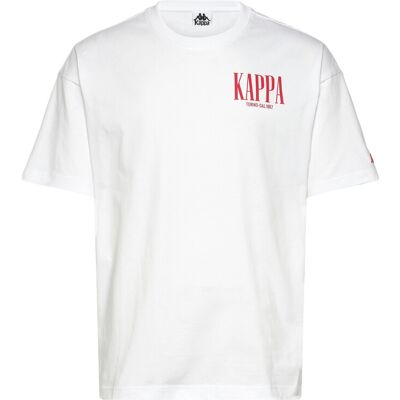 KAPPA Km - Authentic Sauren M WHITE-RED MD CORAL M KAPPA Km - Authentic Sauren M WHITE-RED MD CORAL M