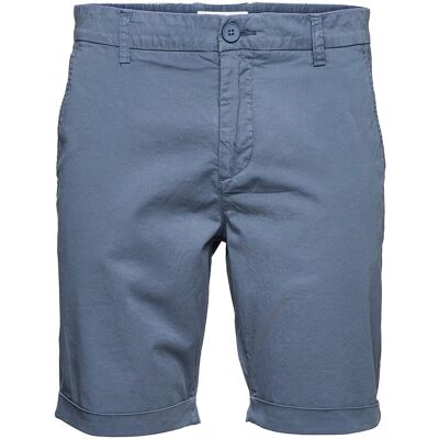 Knowledge Cotton Apparel Chuck Regular Chino Poplin Shorts - 38 VINTAGE INDIGO 38 Knowledge Cotton Apparel Chuck Regular Chino Poplin Shorts - 38 VINTAGE INDIGO 38