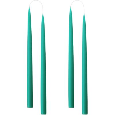 Kunstindustrien Hand Dipped Candles, 4 Pack ONE SIZE TURQUOISE ONE SIZE Kunstindustrien Hand Dipped Candles, 4 Pack ONE SIZE TURQUOISE ONE SIZE
