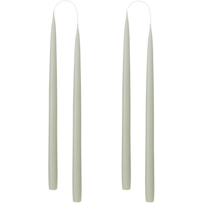Kunstindustrien Hand Dipped Candles, 4 Pack ONE SIZE LIGHT RESEDA GREEN ONE SIZE Kunstindustrien Hand Dipped Candles, 4 Pack ONE SIZE LIGHT RESEDA GREEN ONE SIZE