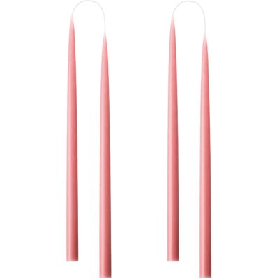 Kunstindustrien Hand Dipped Candles, 4 Pack ONE SIZE DARK OLD ROSE ONE SIZE Kunstindustrien Hand Dipped Candles, 4 Pack ONE SIZE DARK OLD ROSE ONE SIZE