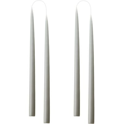 Kunstindustrien Hand Dipped Candles, 4 Pack ONE SIZE GREY ONE SIZE Kunstindustrien Hand Dipped Candles, 4 Pack ONE SIZE GREY ONE SIZE