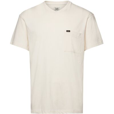Lee Jeans Relaxed Pocket Tee XXL ECRU XXL Lee Jeans Relaxed Pocket Tee XXL ECRU XXL
