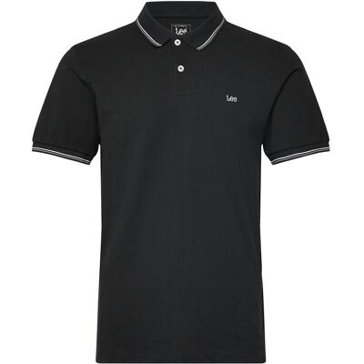 Lee Jeans Pique Polo XL BLACK XL Lee Jeans Pique Polo XL BLACK XL