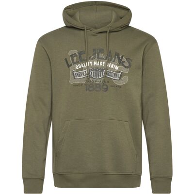 Lee Jeans Big Logo Hoodie M MERCANTILE GREEN M Lee Jeans Big Logo Hoodie M MERCANTILE GREEN M