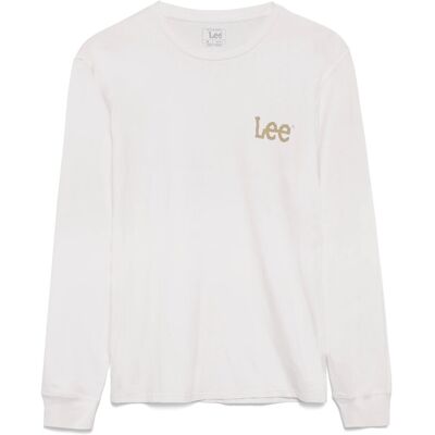 Lee Jeans Ls Wobbly Lee Tee XL ECRU XL Lee Jeans Ls Wobbly Lee Tee XL ECRU XL