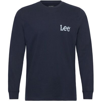Lee Jeans Ls Wobbly Lee Tee XL RIVET NAVY XL Lee Jeans Ls Wobbly Lee Tee XL RIVET NAVY XL