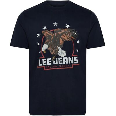 Lee Jeans Essential Graphic Tee XL RIVET NAVY XL Lee Jeans Essential Graphic Tee XL RIVET NAVY XL