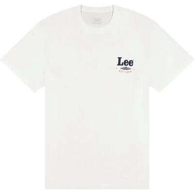 Lee Jeans Stamp Lee Tee XL x 00 BRIGHT WHITE XL x 00 Lee Jeans Stamp Lee Tee XL x 00 BRIGHT WHITE XL x 00