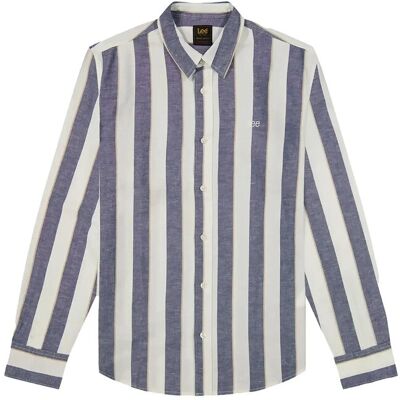 Lee Jeans Lee Shirt XL x 00 ACADEMY BLUE STRIPE XL x 00 Lee Jeans Lee Shirt XL x 00 ACADEMY BLUE STRIPE XL x 00