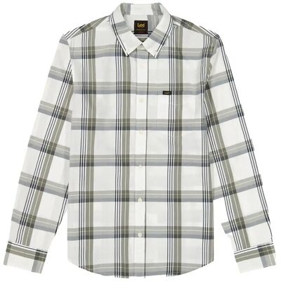 Lee Jeans Lee Button Down XL x 00 LICHEN NAVY PLAID XL x 00 Lee Jeans Lee Button Down XL x 00 LICHEN NAVY PLAID XL x 00