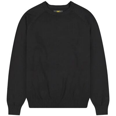 Lee Jeans Clean Raglan Sweater XL x 00 BLACK XL x 00 Lee Jeans Clean Raglan Sweater XL x 00 BLACK XL x 00