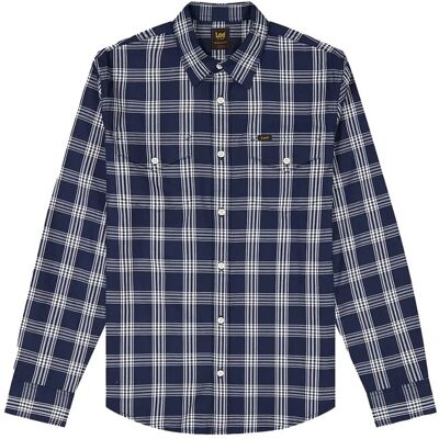 Lee Jeans Regular Shirt XL x 00 MOOD INDIGO PLAID XL x 00 Lee Jeans Regular Shirt XL x 00 MOOD INDIGO PLAID XL x 00