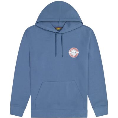 Lee Jeans Circle Lee Hoodie XL x 00 ORION BLUE XL x 00 Lee Jeans Circle Lee Hoodie XL x 00 ORION BLUE XL x 00