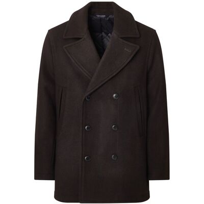 Lexington Clothing Wes Wool Peacoat XL BROWN XL Lexington Clothing Wes Wool Peacoat XL BROWN XL