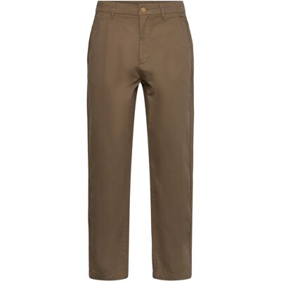 Lindbergh Wide Fit Twill Pants L ARMY L Lindbergh Wide Fit Twill Pants L ARMY L
