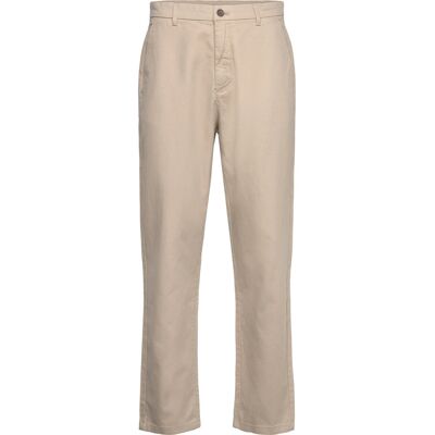 Lindbergh Wide Fit Twill Pants M LT STONE M Lindbergh Wide Fit Twill Pants M LT STONE M