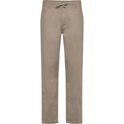 Lindbergh Linen Pants L MID STONE L Lindbergh Linen Pants L MID STONE L