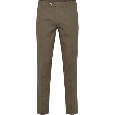 Lindbergh Linen Club Pants L DK ARMY L Lindbergh Linen Club Pants L DK ARMY L