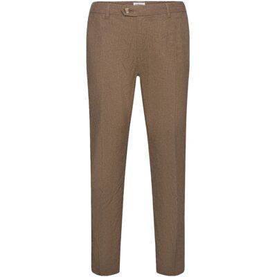 Lindbergh Linen Club Pants L DK STONE L Lindbergh Linen Club Pants L DK STONE L