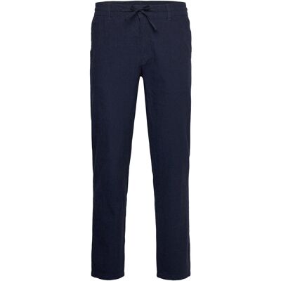 Lindbergh Linen Pants S DK BLUE S Lindbergh Linen Pants S DK BLUE S