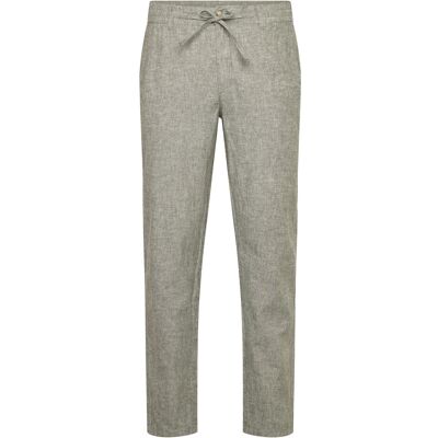 Lindbergh Linen Pants XL LT ARMY XL Lindbergh Linen Pants XL LT ARMY XL