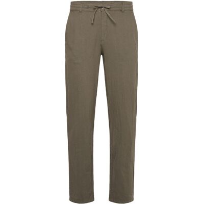 Lindbergh Linen Pants M ARMY M Lindbergh Linen Pants M ARMY M