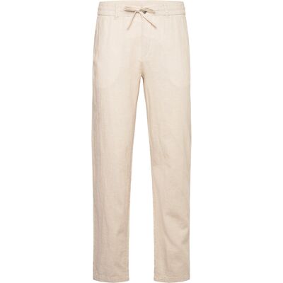 Lindbergh Linen Pants L LT SAND L Lindbergh Linen Pants L LT SAND L