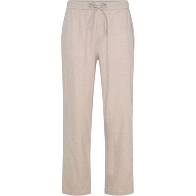 Lindbergh Linen Wide Fit Pants L GREY L Lindbergh Linen Wide Fit Pants L GREY L