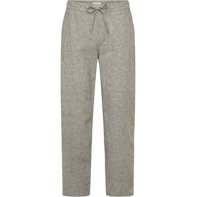 Lindbergh Linen Wide Fit Pants M LT ARMY M Lindbergh Linen Wide Fit Pants M LT ARMY M