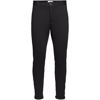 Lindbergh Superflex Knitted Cropped Pant M BLACK M Lindbergh Superflex Knitted Cropped Pant M BLACK M