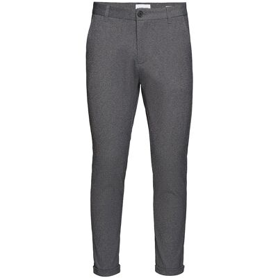 Lindbergh Superflex Knitted Cropped Pant M GREY MIX M Lindbergh Superflex Knitted Cropped Pant M GREY MIX M