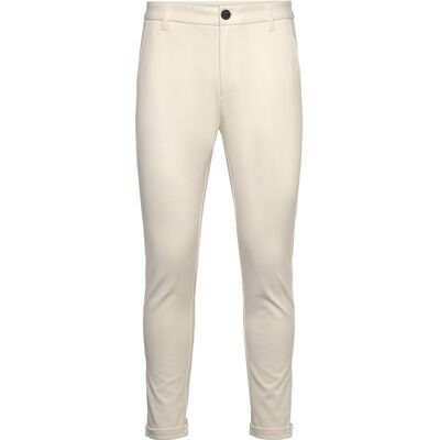 Lindbergh Superflex Knitted Cropped Pant XXL PEARL WHITE XXL Lindbergh Superflex Knitted Cropped Pant XXL PEARL WHITE XXL