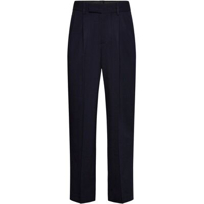 Lindbergh Relaxed Straight Leg Formal Pants XL NAVY XL Lindbergh Relaxed Straight Leg Formal Pants XL NAVY XL