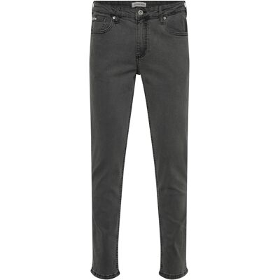 Lindbergh Tapered Fit Jeans Stone Wash 36 x 32 GREY 36 x 32 Lindbergh Tapered Fit Jeans Stone Wash 36 x 32 GREY 36 x 32