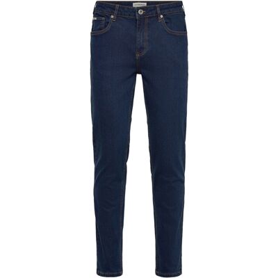 Lindbergh Tapered Fit Jeans Stone Wash 36 x 32 INDIGO WASH 36 x 32 Lindbergh Tapered Fit Jeans Stone Wash 36 x 32 INDIGO WASH 36 x 32