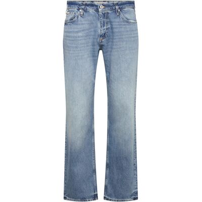 Lindbergh Heavy Wash Indigo Loose Fit Jeans 38 x 32 HEAVY WASH 38 x 32 Lindbergh Heavy Wash Indigo Loose Fit Jeans 38 x 32 HEAVY WASH 38 x 32