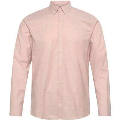 Lindbergh Yarn Dyed Oxford Superflex Shirt L/S M BAKED ROSE MIX M Lindbergh Yarn Dyed Oxford Superflex Shirt L/S M BAKED ROSE MIX M