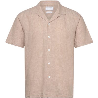 Lindbergh Casual Linen Blend Resort S/S XXL SAND XXL Lindbergh Casual Linen Blend Resort S/S XXL SAND XXL